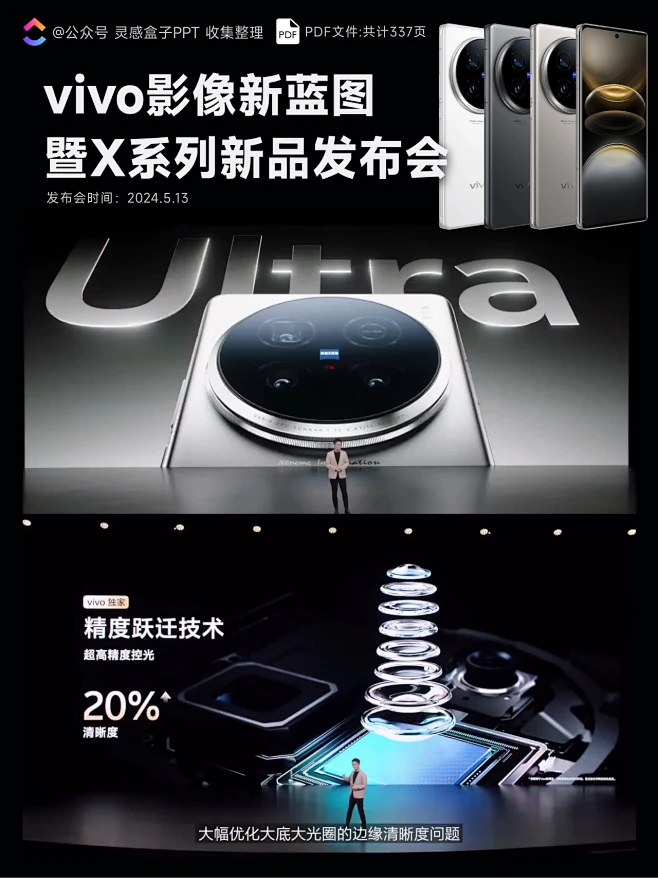 vivo影像新蓝图暨X系列新品发布会PPT