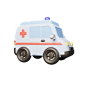 Ambulance 3D Illustration