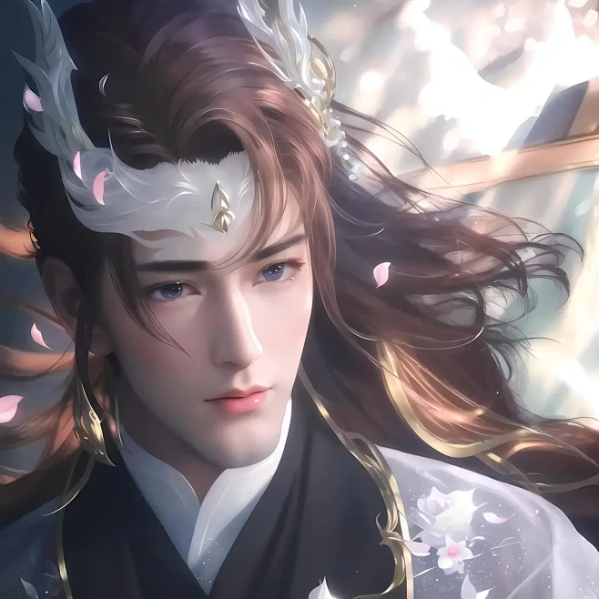 国风男神头像 | 无界AI