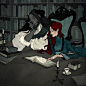 雨果奖获奖插画家Abigail Larson ​​​​