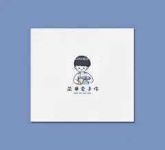 周三更新一组手工行业logo  简单爱手作 : 以小孩子独特鲜明的个人形象手绘卡通图案 logo用途：店铺招牌、手提袋、标签、灯箱、门头、纸盒、名片、卡片、海报、宣传册、宣传单、折页、水印、头像等等 #手工logo设计 ##手工品牌形象设计 ##手