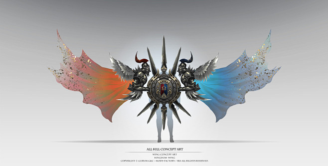 wing concept art , a...