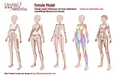 卡通人体结构_火熊网_原画_CG_个人画廊_3D