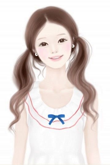 Enakei的可爱少女插画