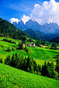 St. Magdalena ~ Dolomites, Sudtirol region, Italy: