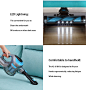 Shiny XL-618E/8 Handheld Wireless Vacuum Cleaner Ultra Lightweight for Hard Floor Pet