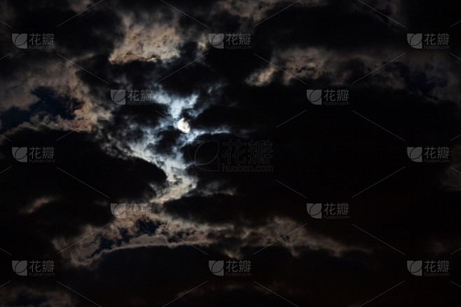云,背景,夜晚,闪亮的,月亮,黑云压城,黑色,哥特式风格,午夜,气候与心情