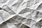 白色废弃褶皱皱巴巴纸张背景纹理图片设计素材 9p素材
