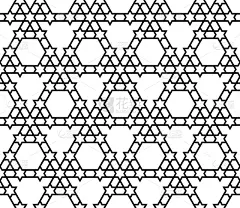 几何形状,式样,黑白图片,华丽的,对称,纺织品,壁纸,瓷砖,装饰物,东亚