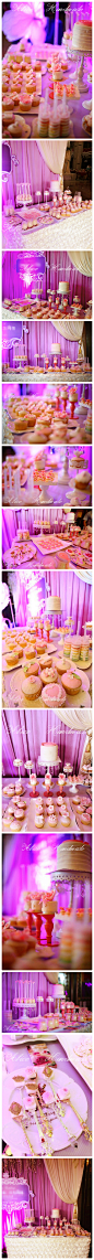 Alice Handmade花朵玫瑰布丁棒棒糖蛋糕 粉色白色婚礼甜品台套餐-淘宝网