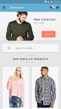 Permanent Link to: Mobile & UI: Material Design eCommerce Concept GUI Interfaces (PSD)