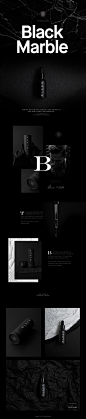 Black Marble Beardoil : Black Marble is a Limited Edition Beardoil designed in collaboration with Tobias van Schneider and Beardbrand. This edition is very limited, but if you liked to order you can find it at beard brand.com