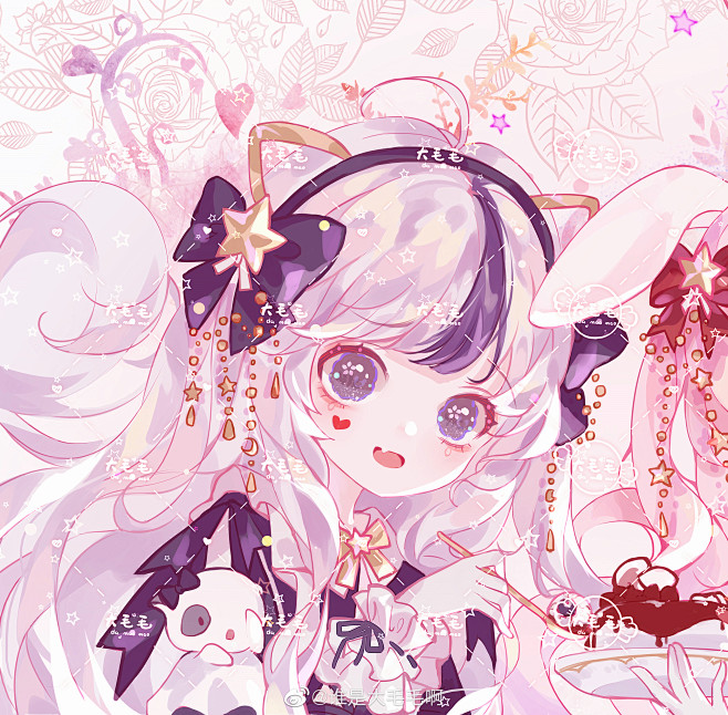 软妹少女可爱二次元头像