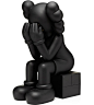 KAWS 2013 Passing Through Companion (Black Kaws Companion)  - Sculpture by KAWS