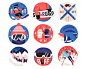 sports badges /poketroket : poket roket / iphone app / nhn entertainment 2013