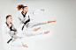 The karate girl and man with black belts by Volodymyr Melnyk on 500px