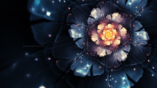 #flowers, #fractal a...