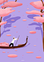 pink tree.by kirean (수정) by kirean on Grafolio : pink tree.by kirean (수정)
