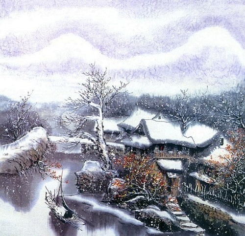 【国画欣赏】烟雨蒙蒙 江南风景
