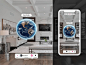 Merge HoloGlobe - Mobile and VR UI Design by Priyanka Bhandari | Contra