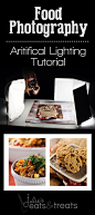 Food Photography Lighting with Artificial Lights!