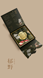 郁野-野生菌云腿月饼礼盒包装设计-古田路9号-品牌创意/版权保护平台