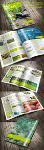 Eco Newsletter国外杂志素材模板平面设计源文件-淘宝网