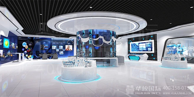 中国电信展厅设计-花瓣网