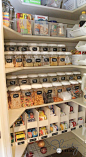 pantry-organization: I would love for my pantry to look like this, but I'm sure it never will. At least not for more than a few hours!: 