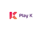 ▶ Play K / logo design ✏ arrow favicon modern play typography brand icon logodesign identity mark logodesigner branding design designer logo