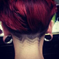 Incorporate a pattern into your hairline. | 19 Dainty And Discreet Ways To Have An Undercut