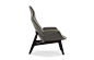 Ventura Lounge armchair : Ventura Lounge armchair covered with fabric or leather (see attached charts) by Poliform, design by Jean Marie Massaud.