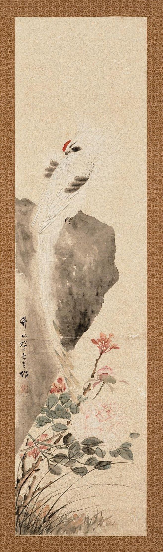 清代.梅生李育——花鸟画欣赏| 李育[清](1843―?)字梅生，甘泉(今江苏扬州