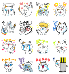 带着猫去流浪、采集到小表情