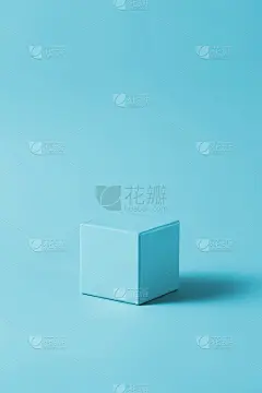 空白的讲台，产品展示在柔和的背景