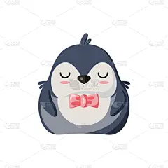 动物,动画片,可爱的,寒冷,贺卡,背景分离,雪,鸟类,爱