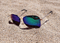 Sunglasses, Sand, Beach, Sun, Holiday, Summer, Sea