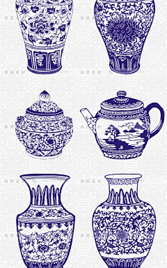 OnlyDaisy采集到陶瓷插画