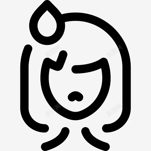女人在哭女士们直系的图标高清素材 女人在哭 女士们 直系的 icon 标识 标志 UI图标 设计图片 免费下载-花瓣网