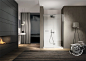 平折淋浴房长方形玻璃整体卫生间淋浴房淋浴门洗澡房定做AD18D-淘宝网