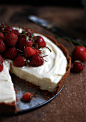 Strawberries and Cream Tart