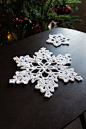 100 Crocheted Snowflake Patterns - I discovered this amazing directory of snowflake patterns linked from a fantastic blog called Snowcatcher. I seriously recommend checking this out. This woman has mad snowflake-making skills. There are over 100 snowflake
