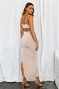 Inner Diva Midi Dress Beige | Hello Molly