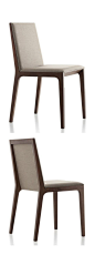乍一看Fornasarig的Deore DRS101似乎是一个普通的木餐椅，但像许多Fornasarig产品一样，美丽在于细节。 每条线都经过精心设计，不同材料之间的连接完全完成。 真的是一个非常特别的现代餐椅：