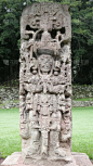 科藩,洪都拉斯,建筑石碑,垂直画幅,旅游目的地,无人,雕刻物,废墟,雕塑,雕像