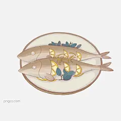 手绘烤鱼鱼干美食可商用图片大小2000x2000px 图片尺寸708.8 KB 来自PNG搜索网 pngss.com 免费免扣png素材下载！合集#烤鱼#美食#食物#手绘#装饰图案#