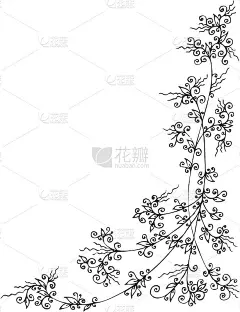 精致的花小插画CCLXXXVII