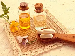 替代药物，绿色植物片的替代品，芳香疗法，香精和天然精油