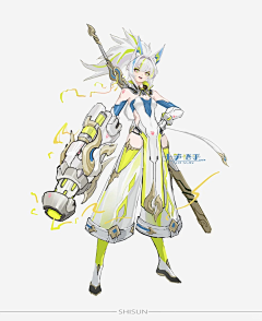星空久翼采集到设计资料仓库(原画)