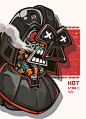 The hot Vader on Behance